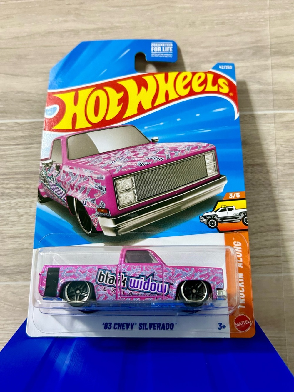 Hot Wheels 83 Chevy Silverado Pink